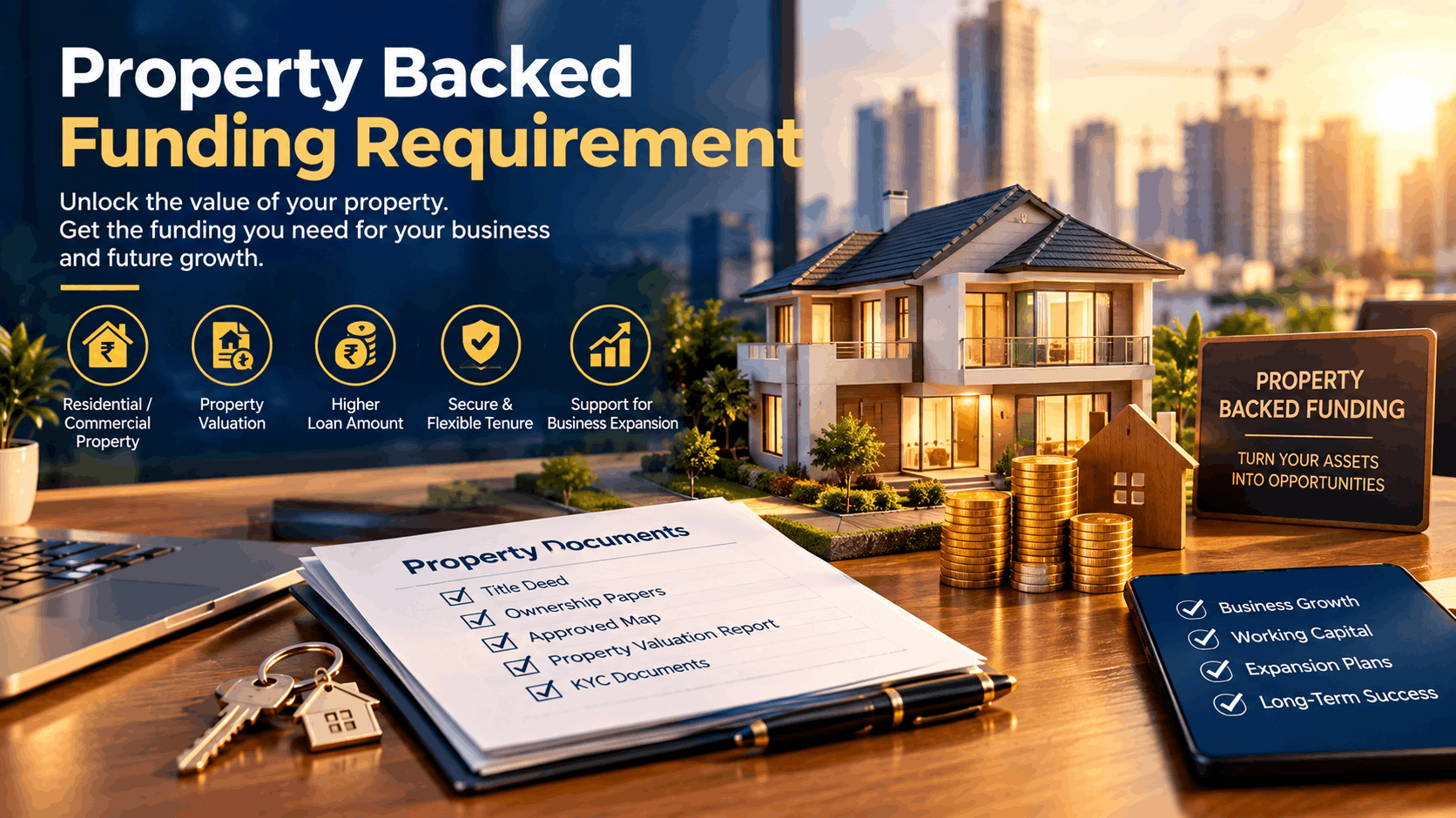Property-Backed Funding Requirement
