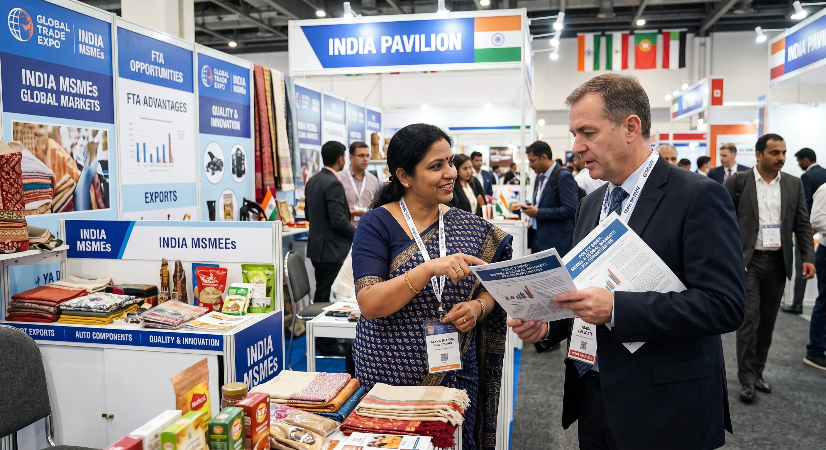India's MSMEs & Global Markets: Policy Brief on FTA Opportunities
